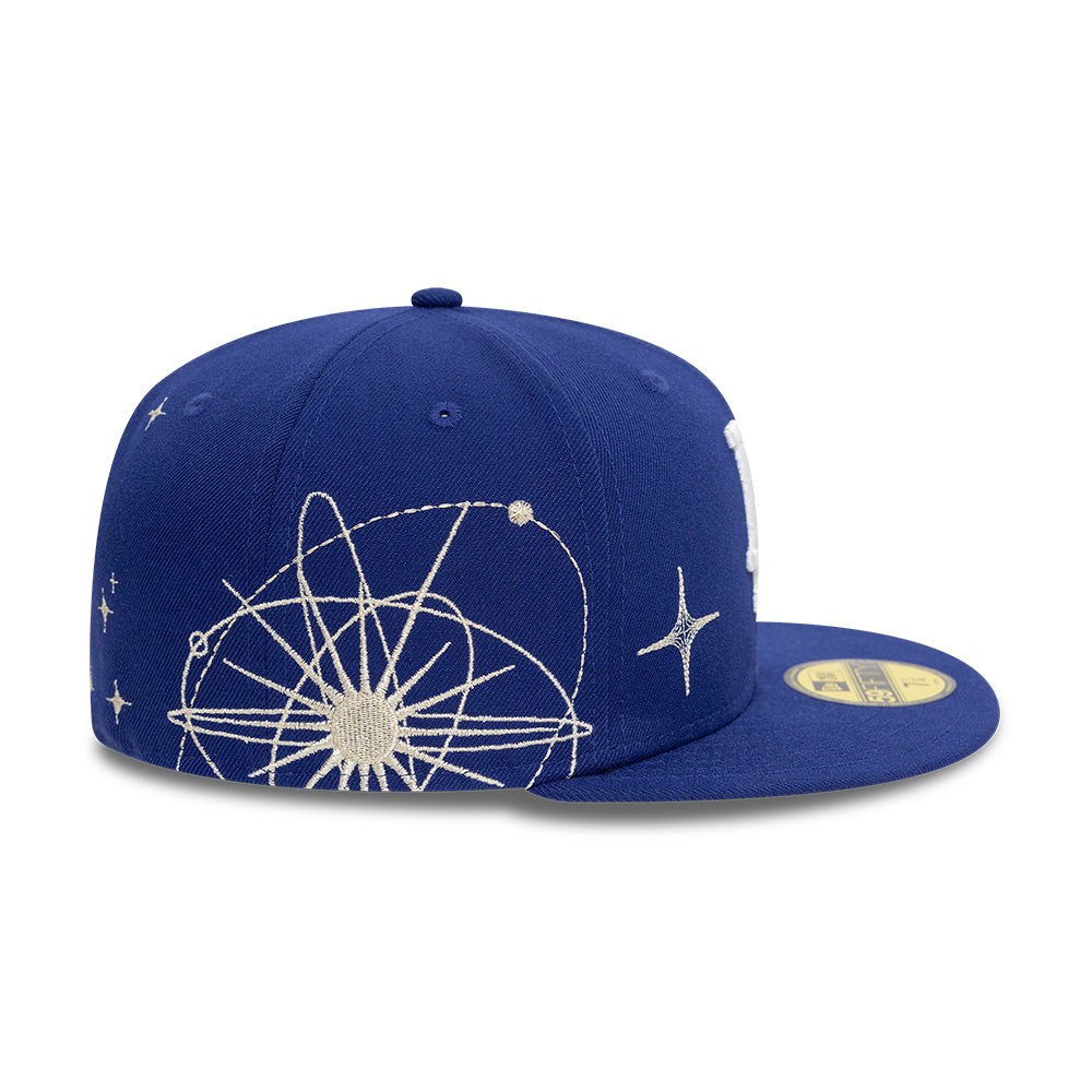 Los Angeles Dodgers MLB Zodiac 59FIFTY Fitted New Era Blue