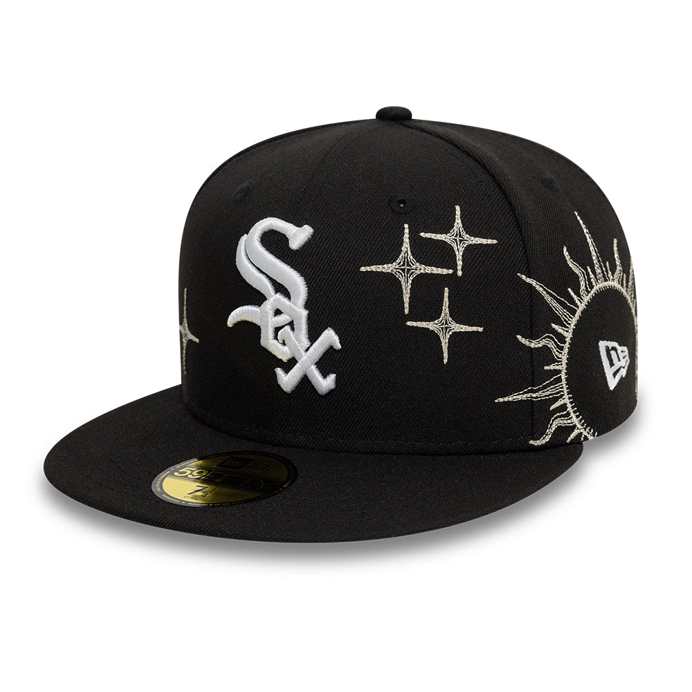 Chicago White Sox MLB Zodiac 59FIFTY Fitted New Era Black