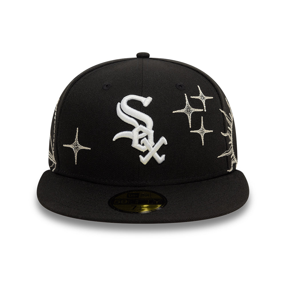 Chicago White Sox MLB Zodiac 59FIFTY Fitted New Era Black