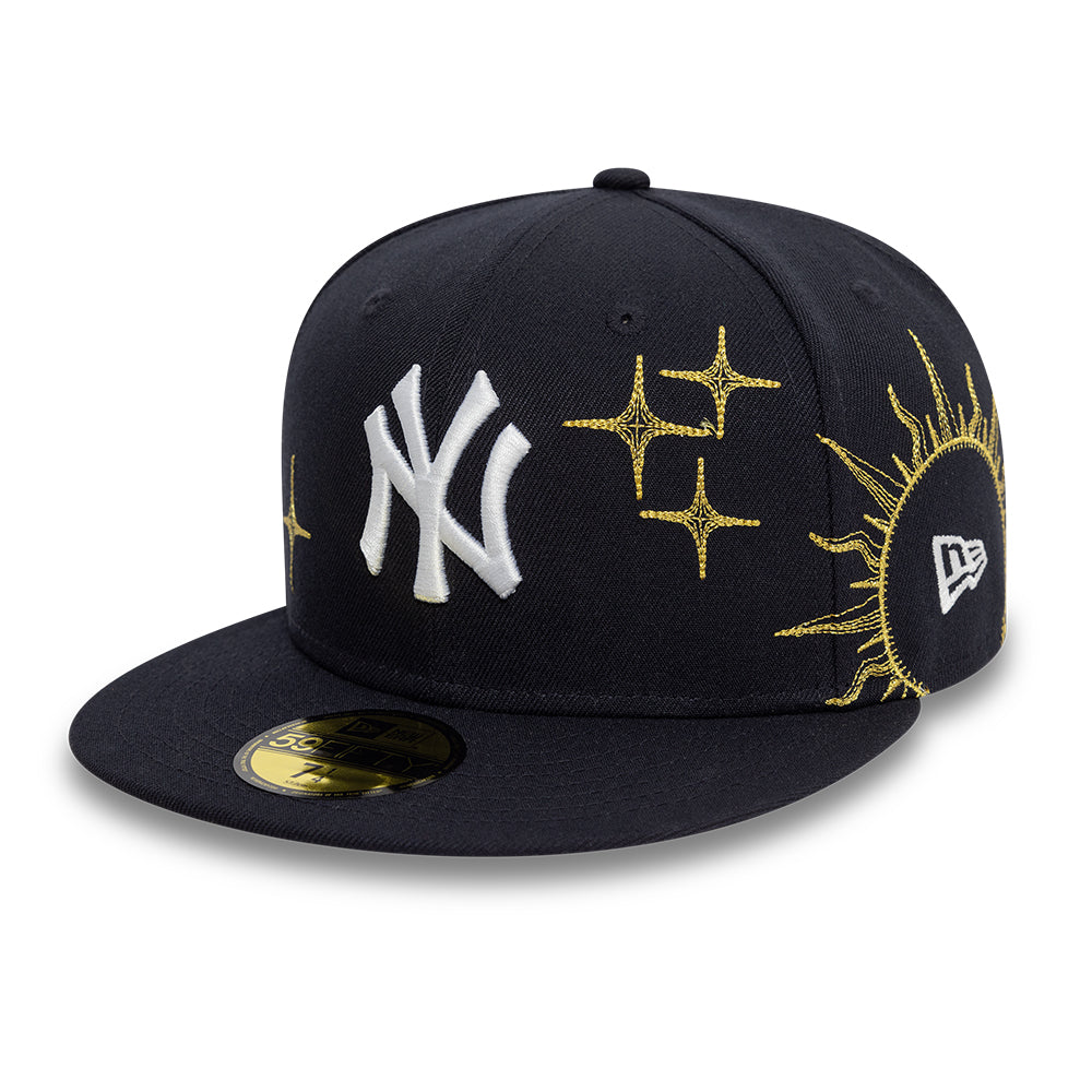 New York Yankees MLB Zodiac 59FIFTY Fitted New Era Navy