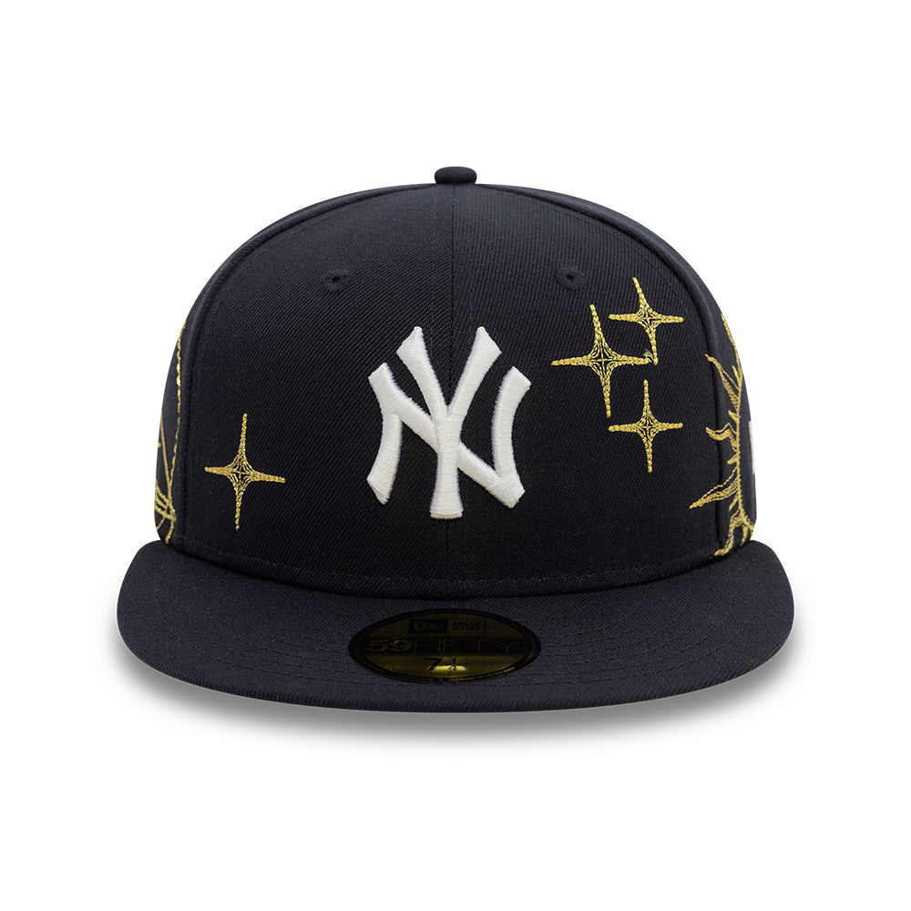 New York Yankees MLB Zodiac 59FIFTY Fitted New Era Navy