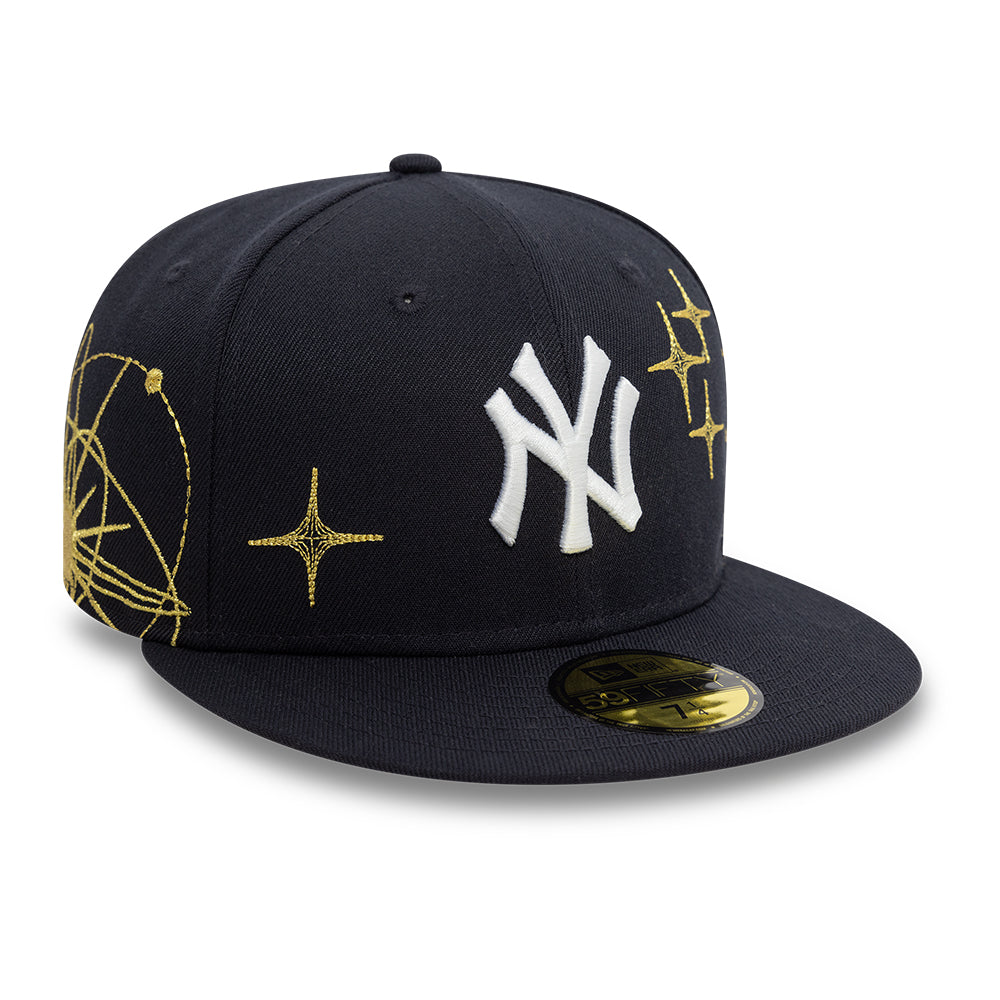 New York Yankees MLB Zodiac 59FIFTY Fitted New Era Navy