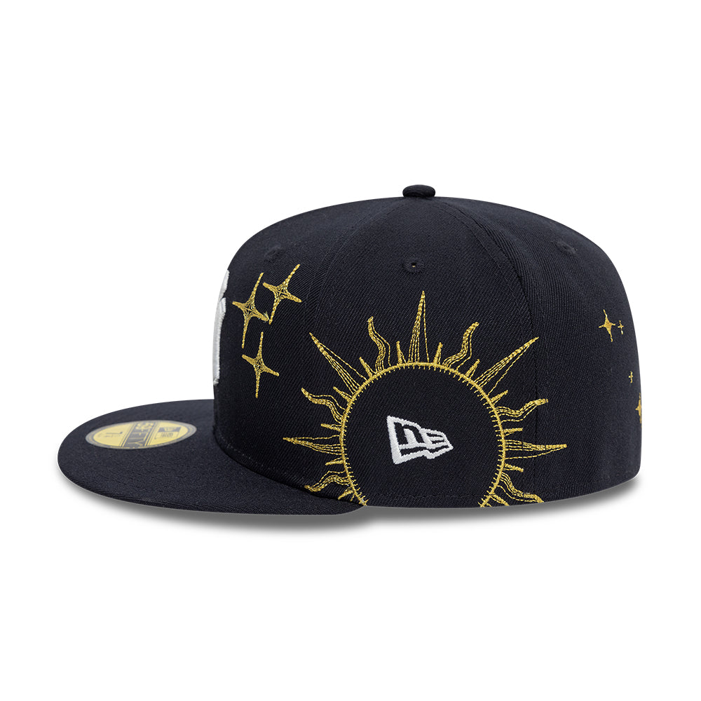 New York Yankees MLB Zodiac 59FIFTY Fitted New Era Navy