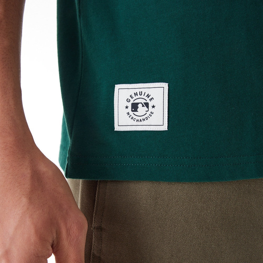 New Era - MLB Tartan OS Tee - Oakland Athletics