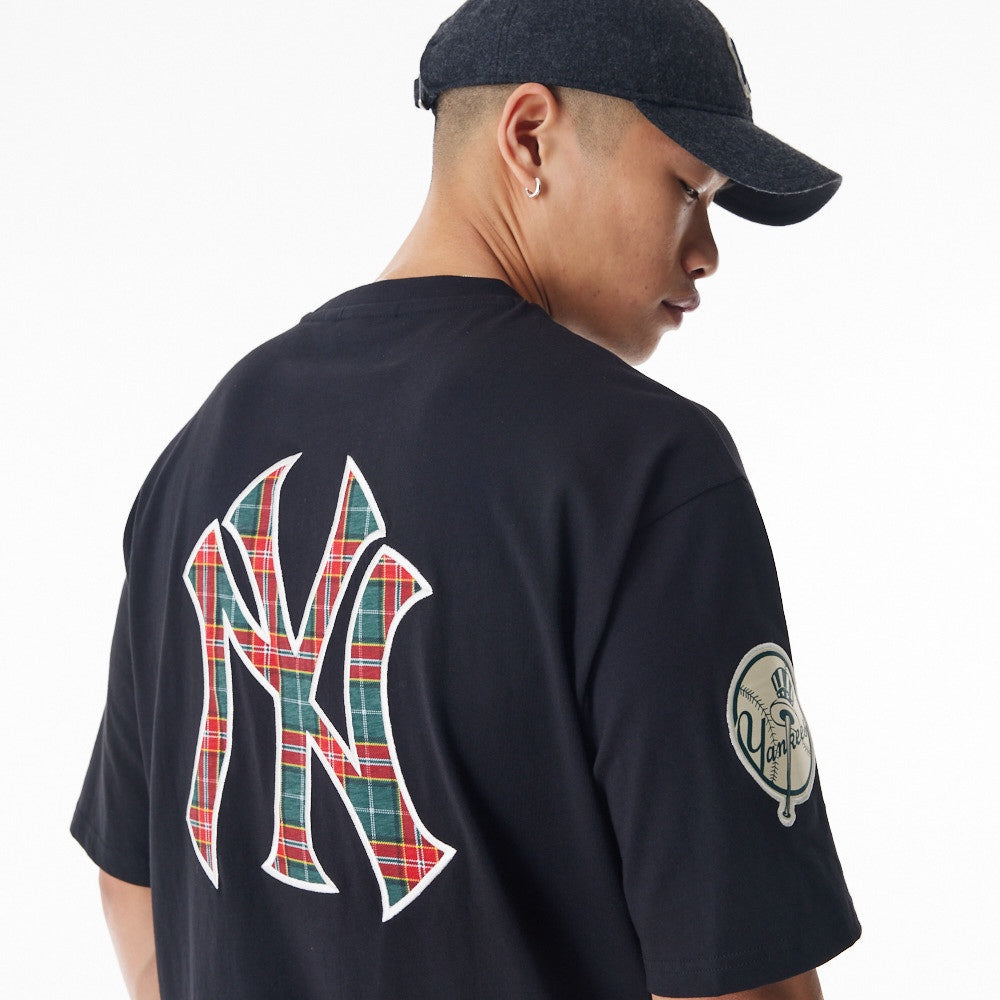New Era - MLB Tartan OS Tee - New York Yankees