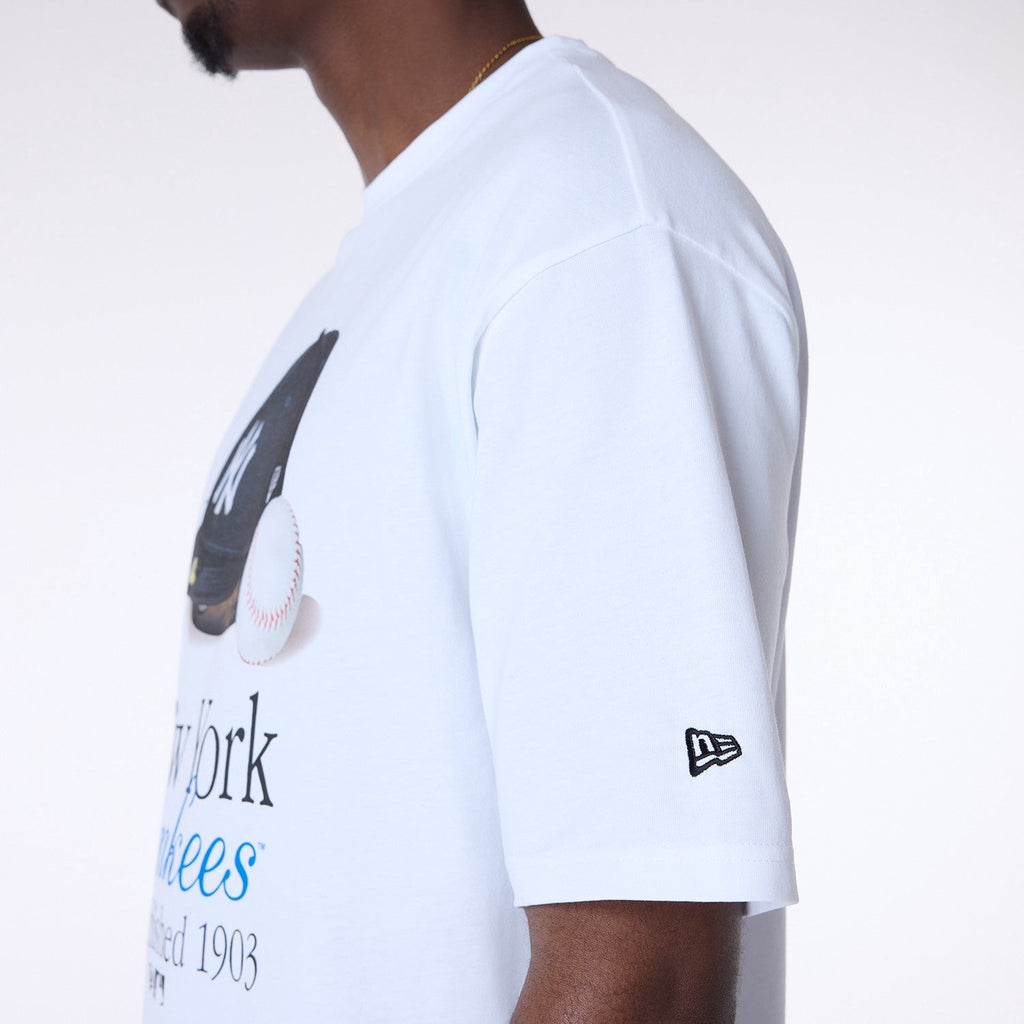 New Era - MLB Script Graphic Tee - New York Yankees