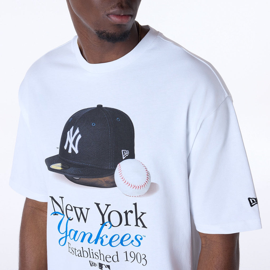 New Era - MLB Script Graphic Tee - New York Yankees
