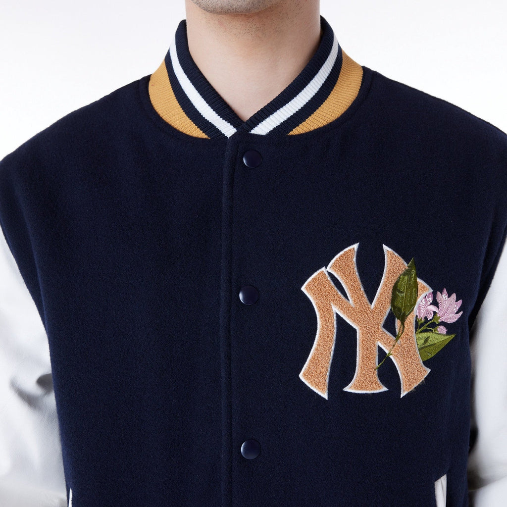 New Era - MLB Floral Varsity Jacket - New York Yankees