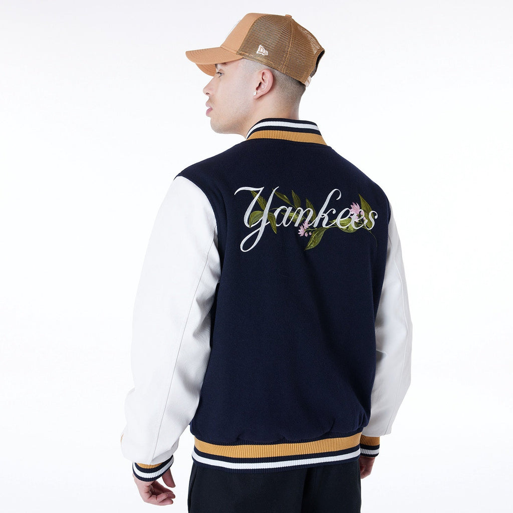 New Era - MLB Floral Varsity Jacket - New York Yankees