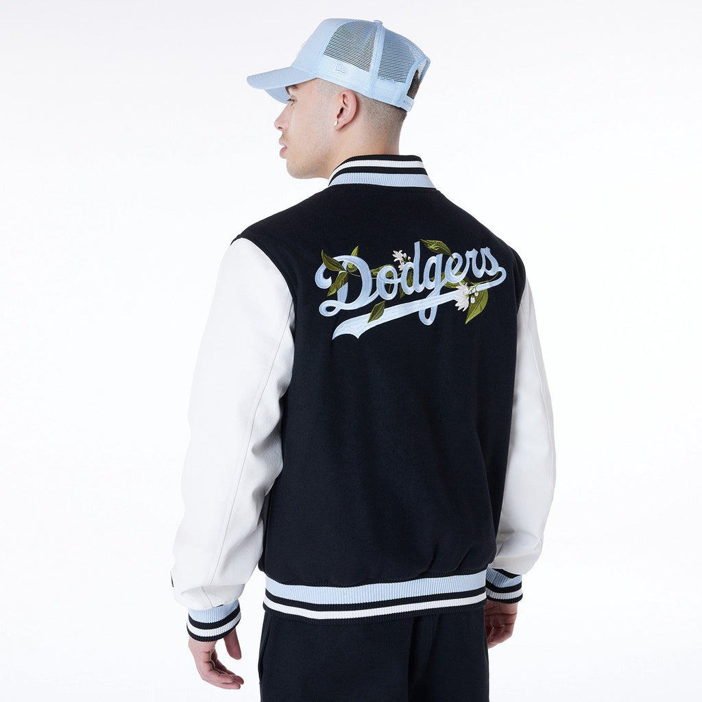 New Era - MLB Floral Varsity Jacket - Los Angeles Dodgers