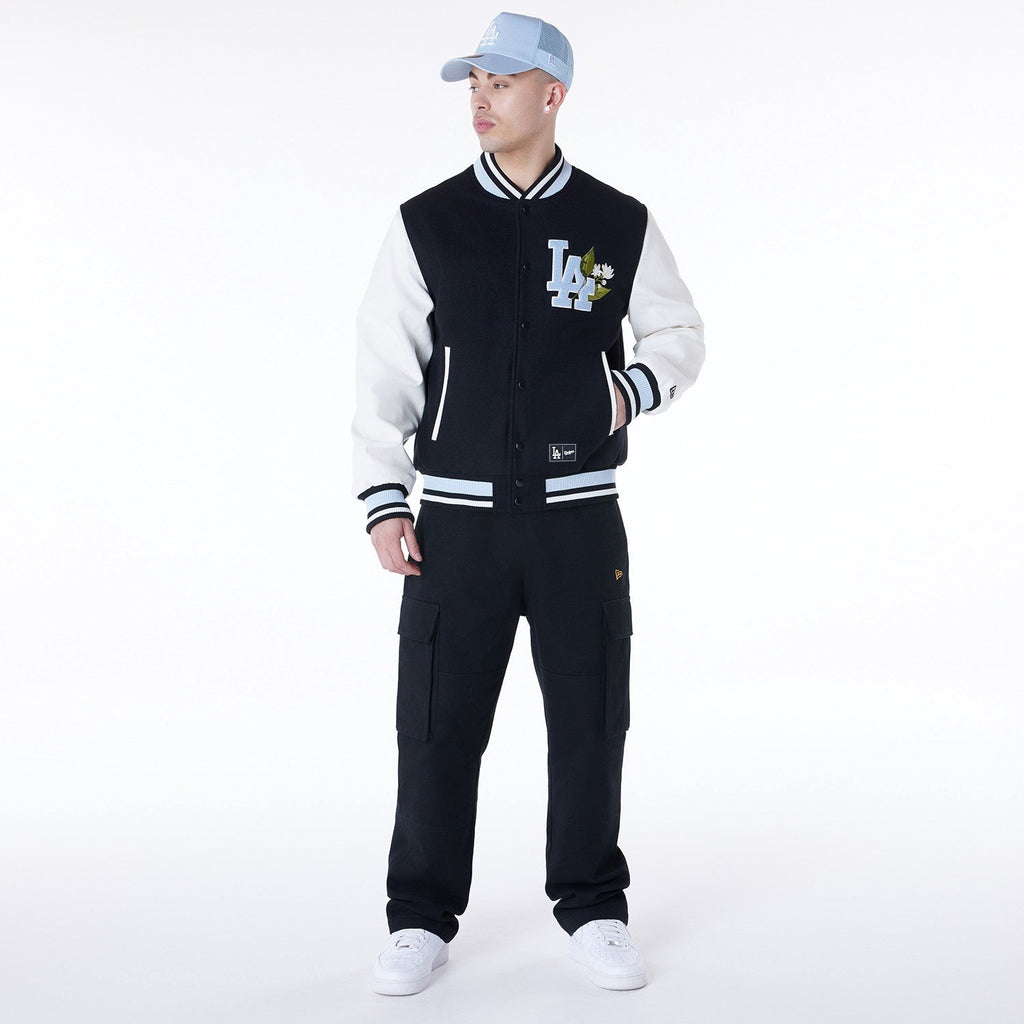 New Era - MLB Floral Varsity Jacket - Los Angeles Dodgers
