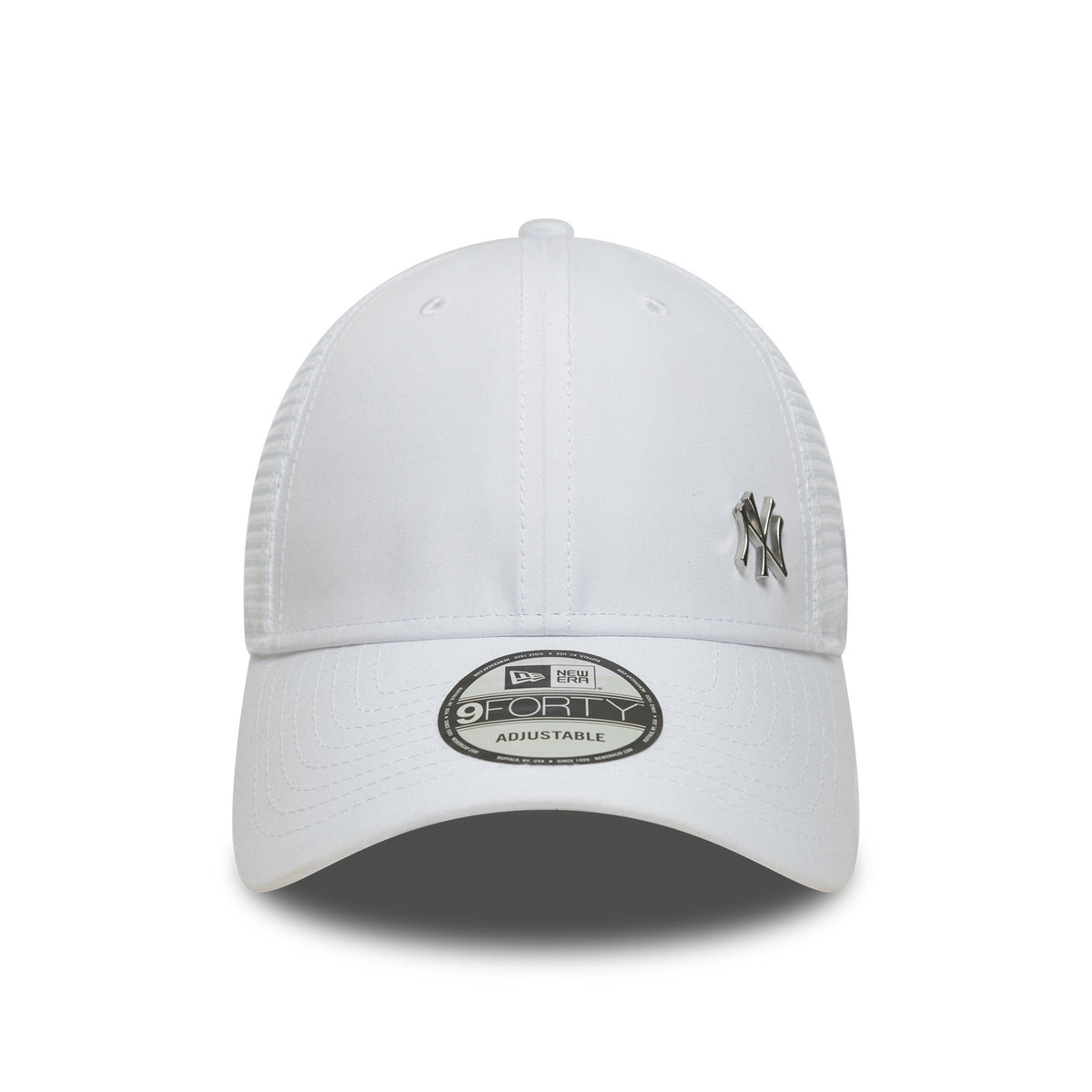 New York Yankees MLB Flawless 9forty Trucker Snapback White
