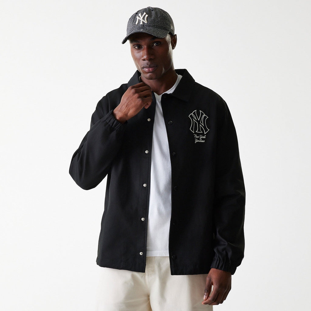 New York Yankees MLB Twill Coaches Jacket New Era