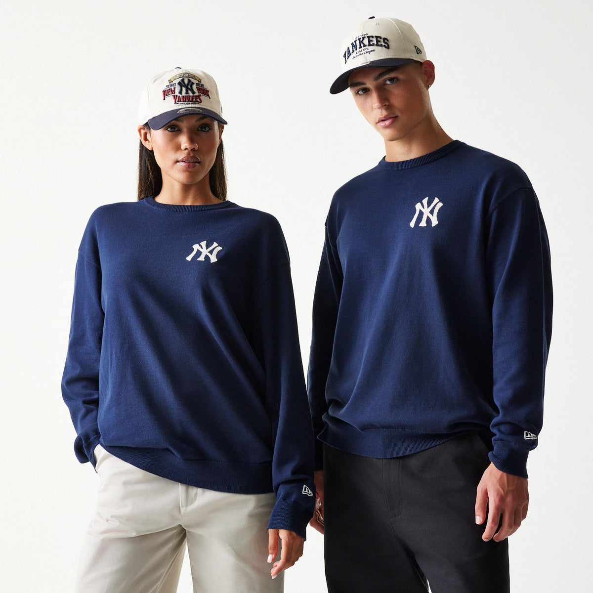 MLB Essential Knit Sweater New York Yankees Navy