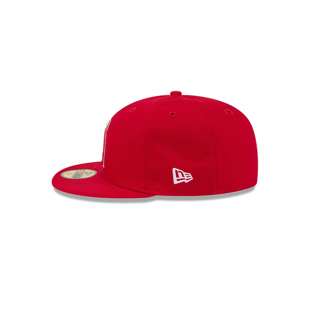 Anaheim Angels MLB Hidden Hit 59FIFTY Fitted New Era Red