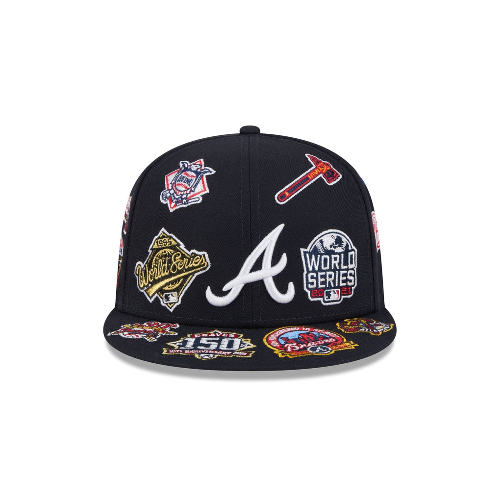 Atlanta Braves MLB All Over Patch 59FIFTY Fitted New Era