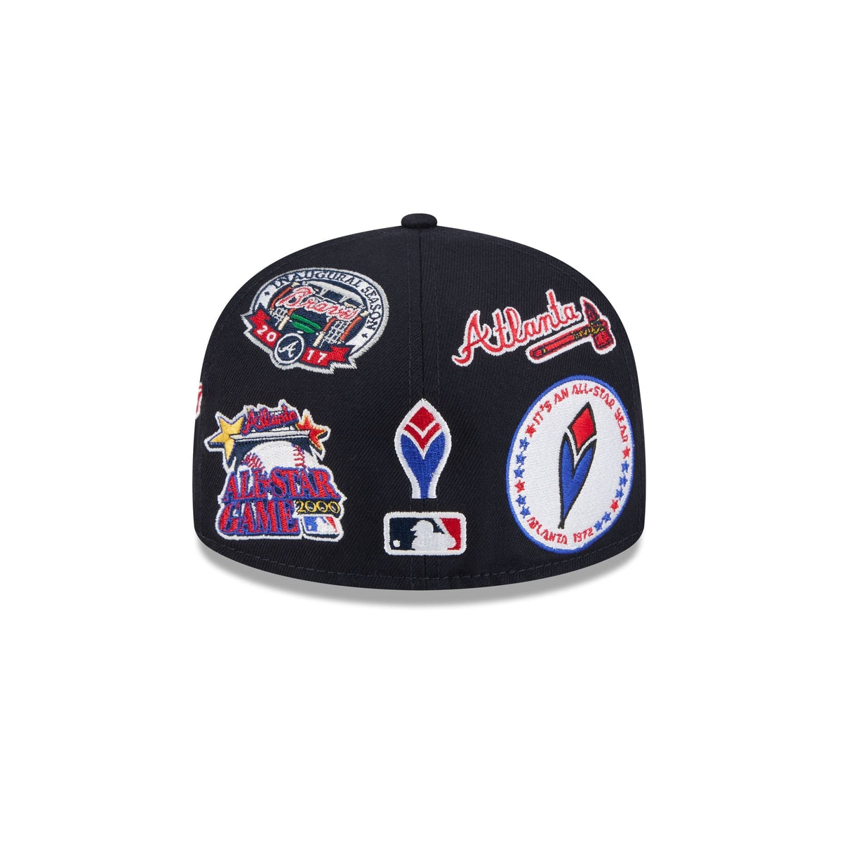 Atlanta Braves MLB All Over Patch 59FIFTY Fitted New Era