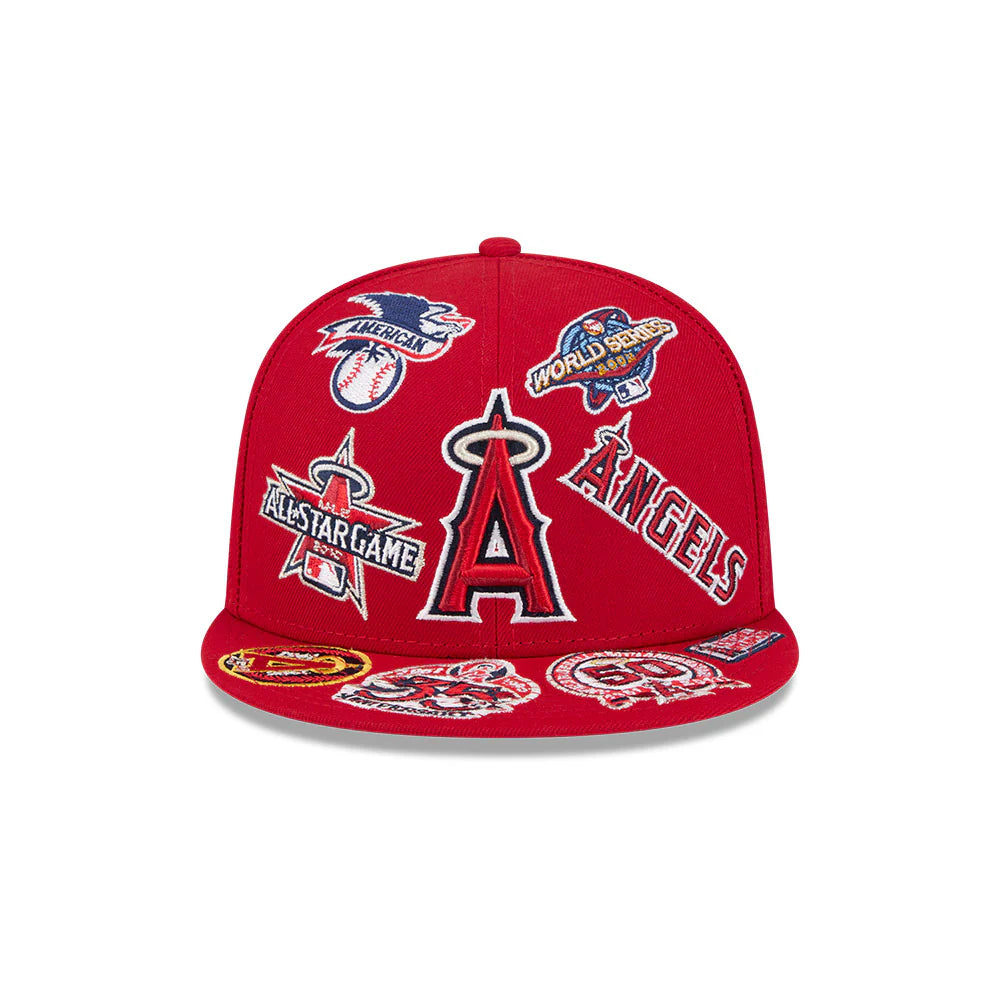 Anaheim Angels MLB All Over Patch 59FIFTY Fitted New Era