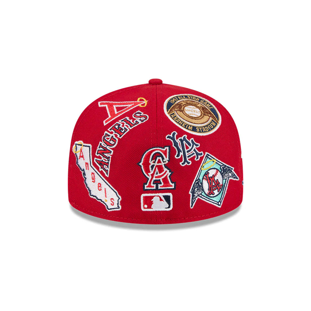 Anaheim Angels MLB All Over Patch 59FIFTY Fitted New Era