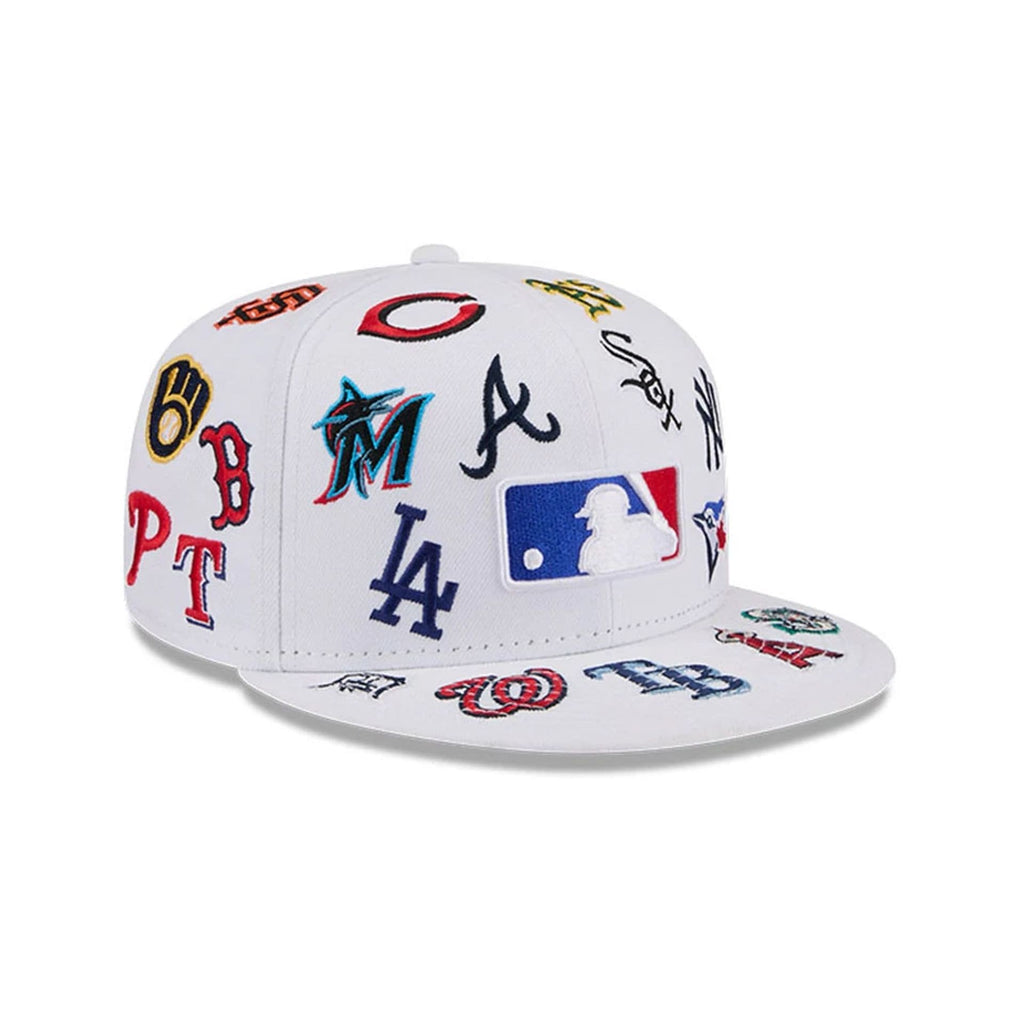 MLB All Over Patch 59FIFTY Fitted New Era White