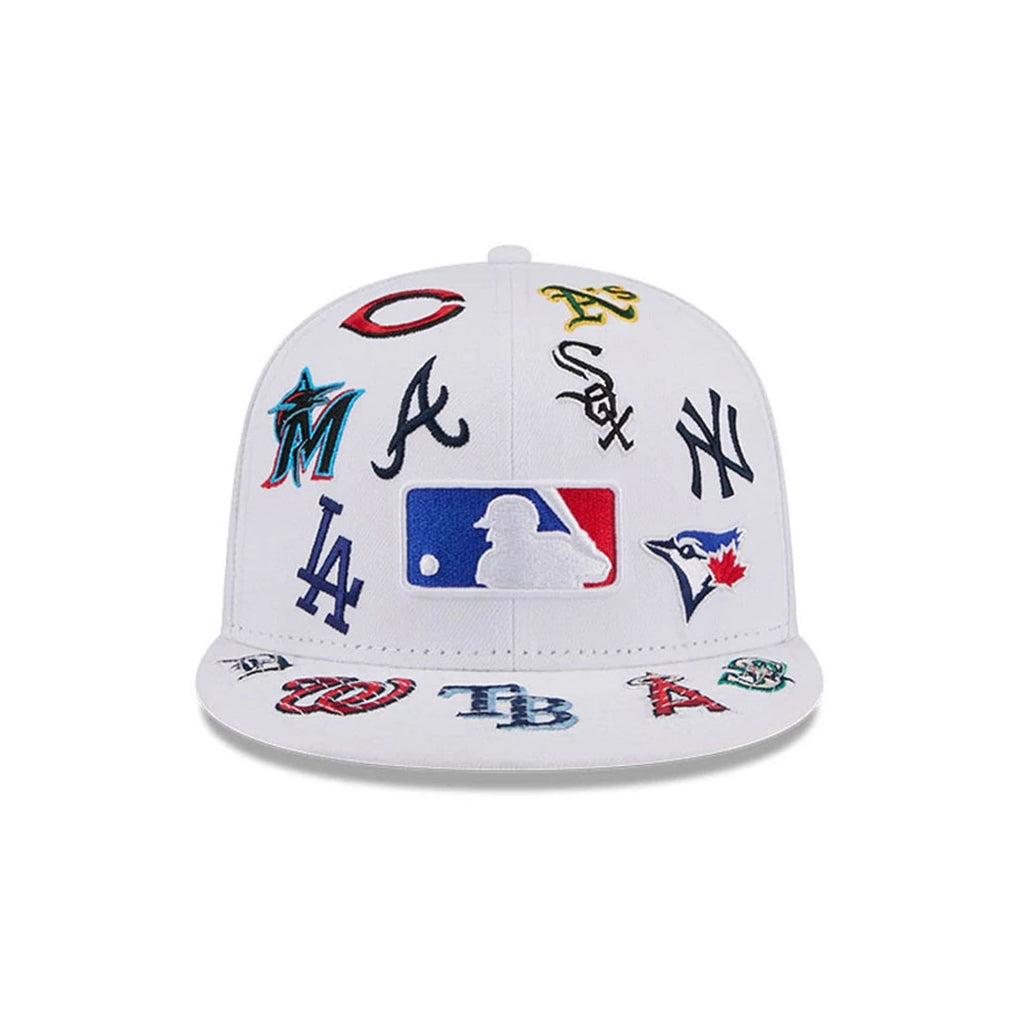 MLB All Over Patch 59FIFTY Fitted New Era White