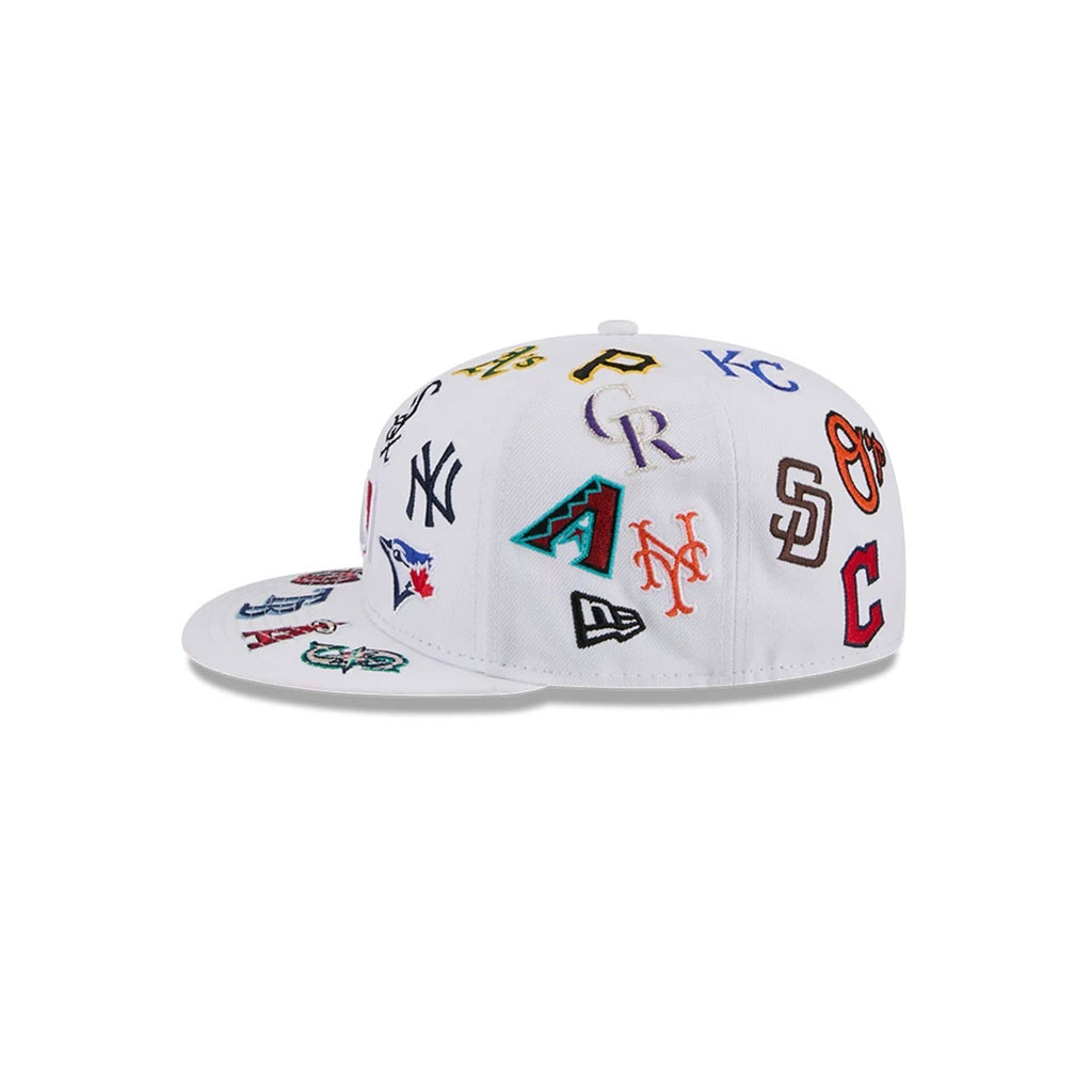 MLB All Over Patch 59FIFTY Fitted New Era White