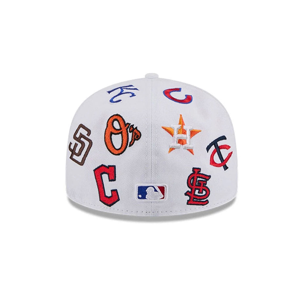 MLB All Over Patch 59FIFTY Fitted New Era White