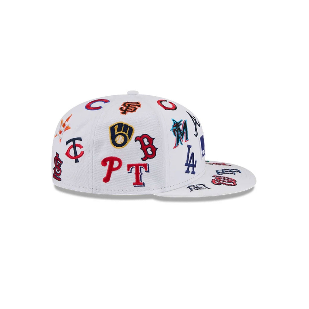 MLB All Over Patch 59FIFTY Fitted New Era White