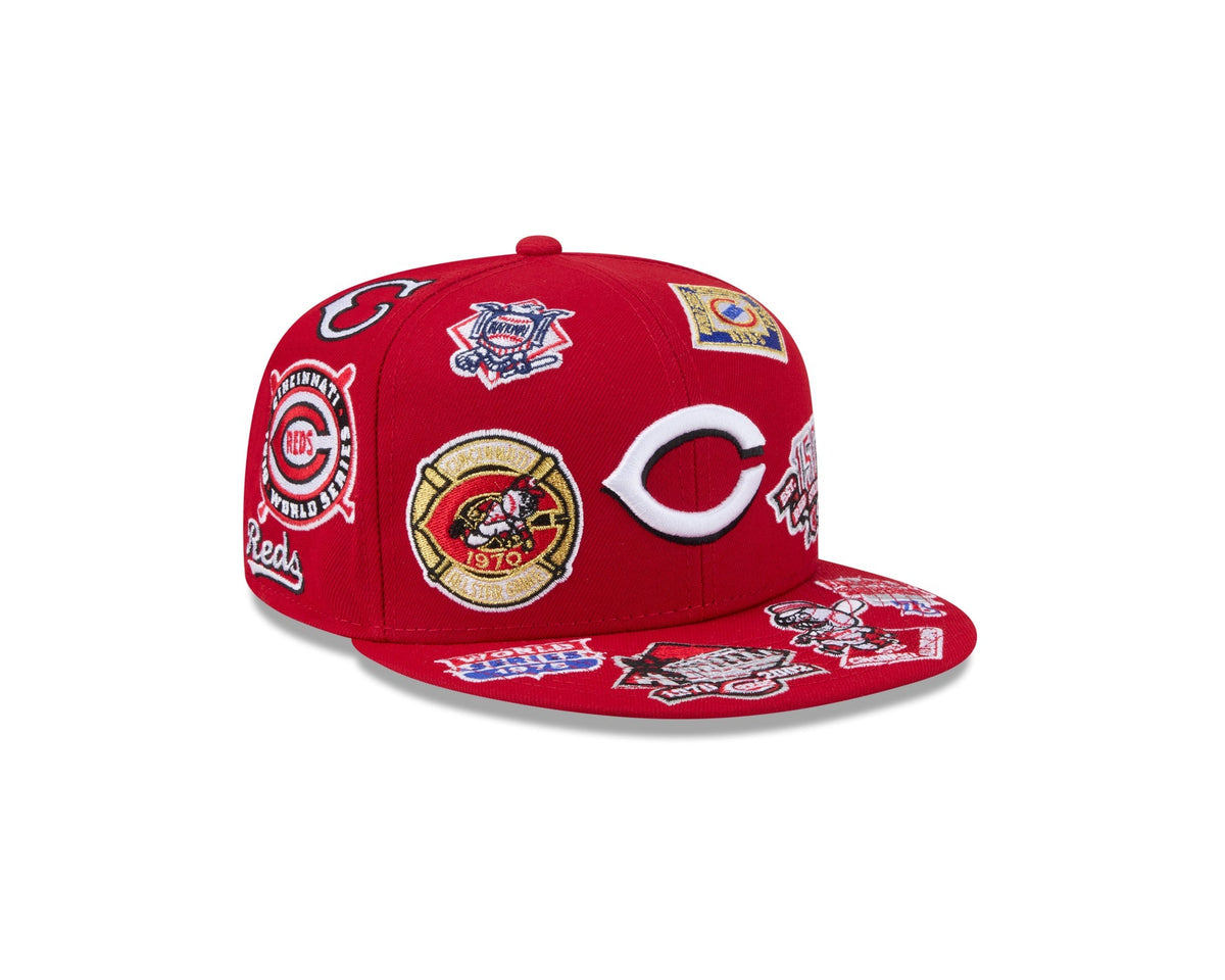 Cincinnati Reds MLB All Over Patch 59FIFTY Fitted New Era