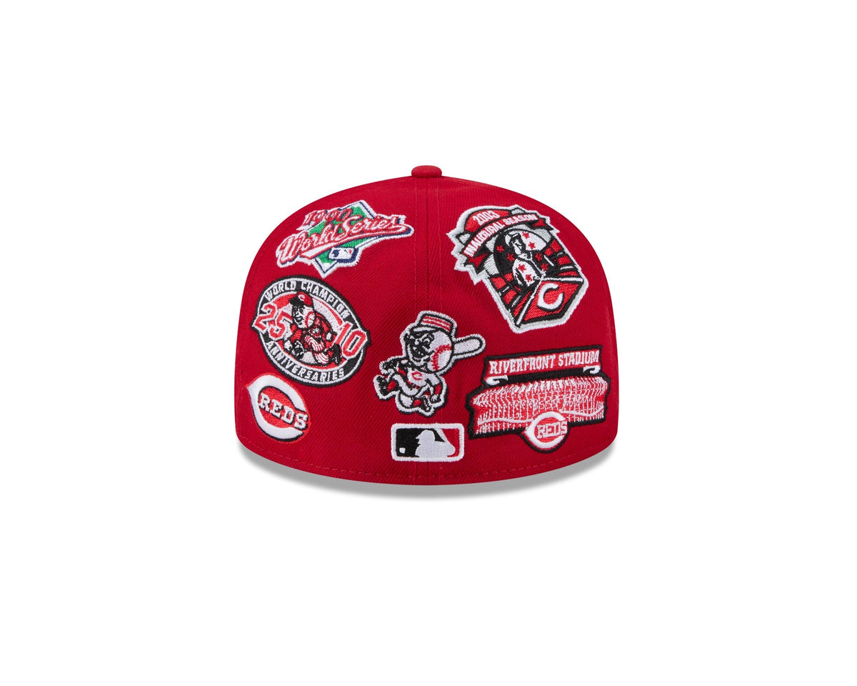 Cincinnati Reds MLB All Over Patch 59FIFTY Fitted New Era