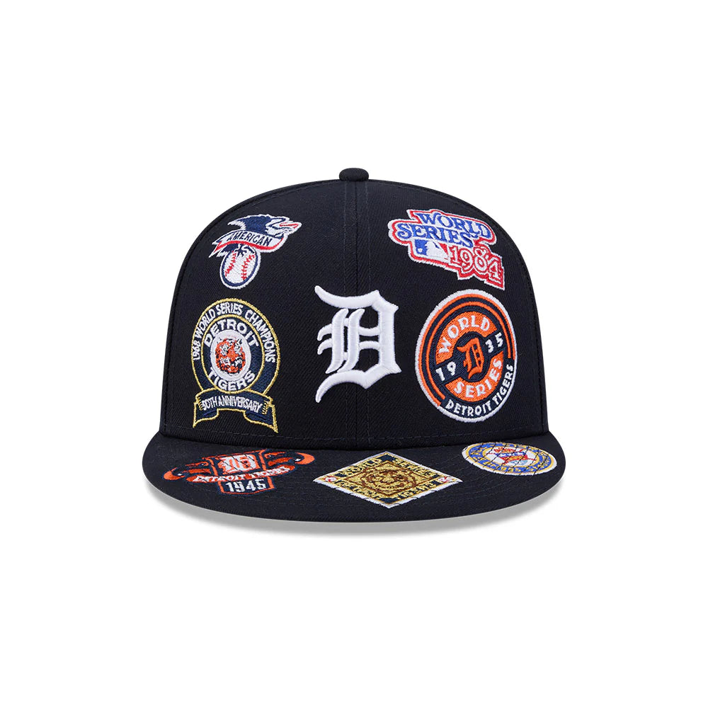 Detroit Tigers MLB All Over Patch 59FIFTY New Era