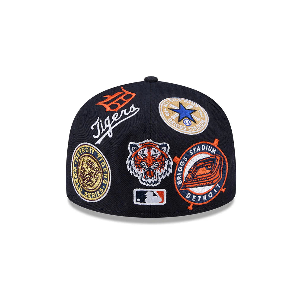 Detroit Tigers MLB All Over Patch 59FIFTY New Era