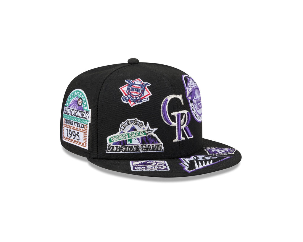 Colorado Rockies MLB All Over Patch 59FIFTY Fitted New Era