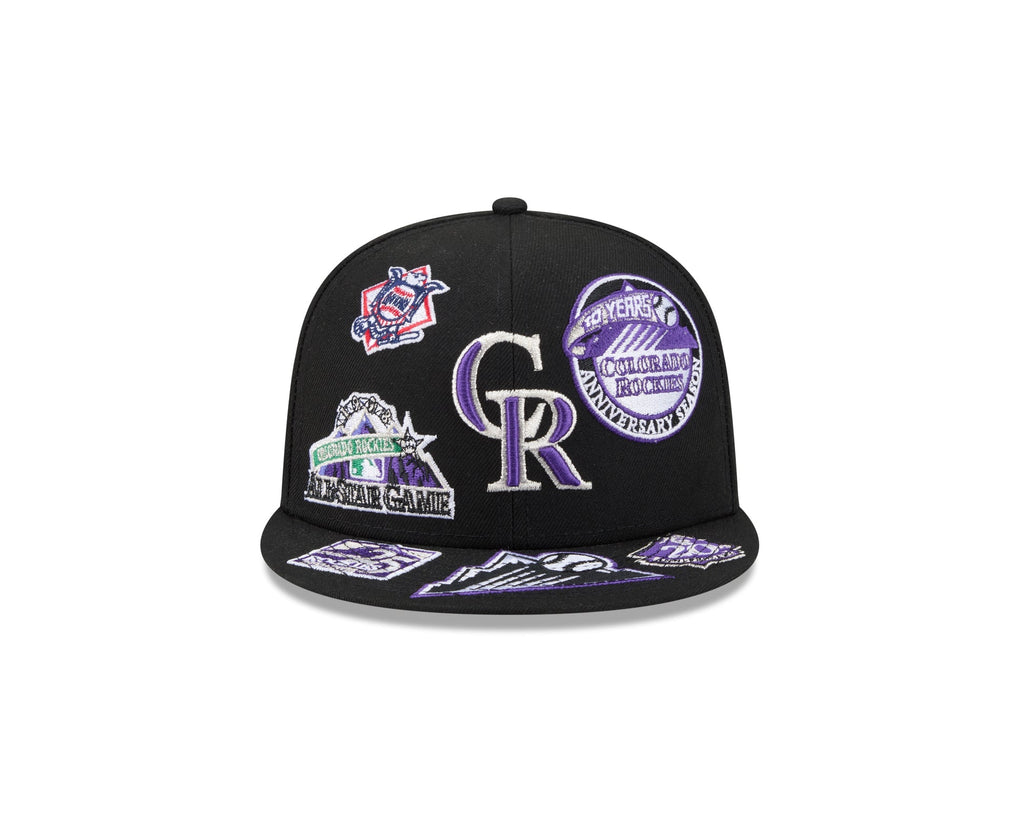 Colorado Rockies MLB All Over Patch 59FIFTY Fitted New Era