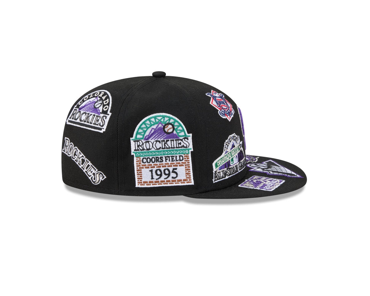 Colorado Rockies MLB All Over Patch 59FIFTY Fitted New Era