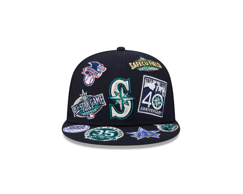 Seattle Mariners MLB All Over Patch 59FIFTY Fitted New Era