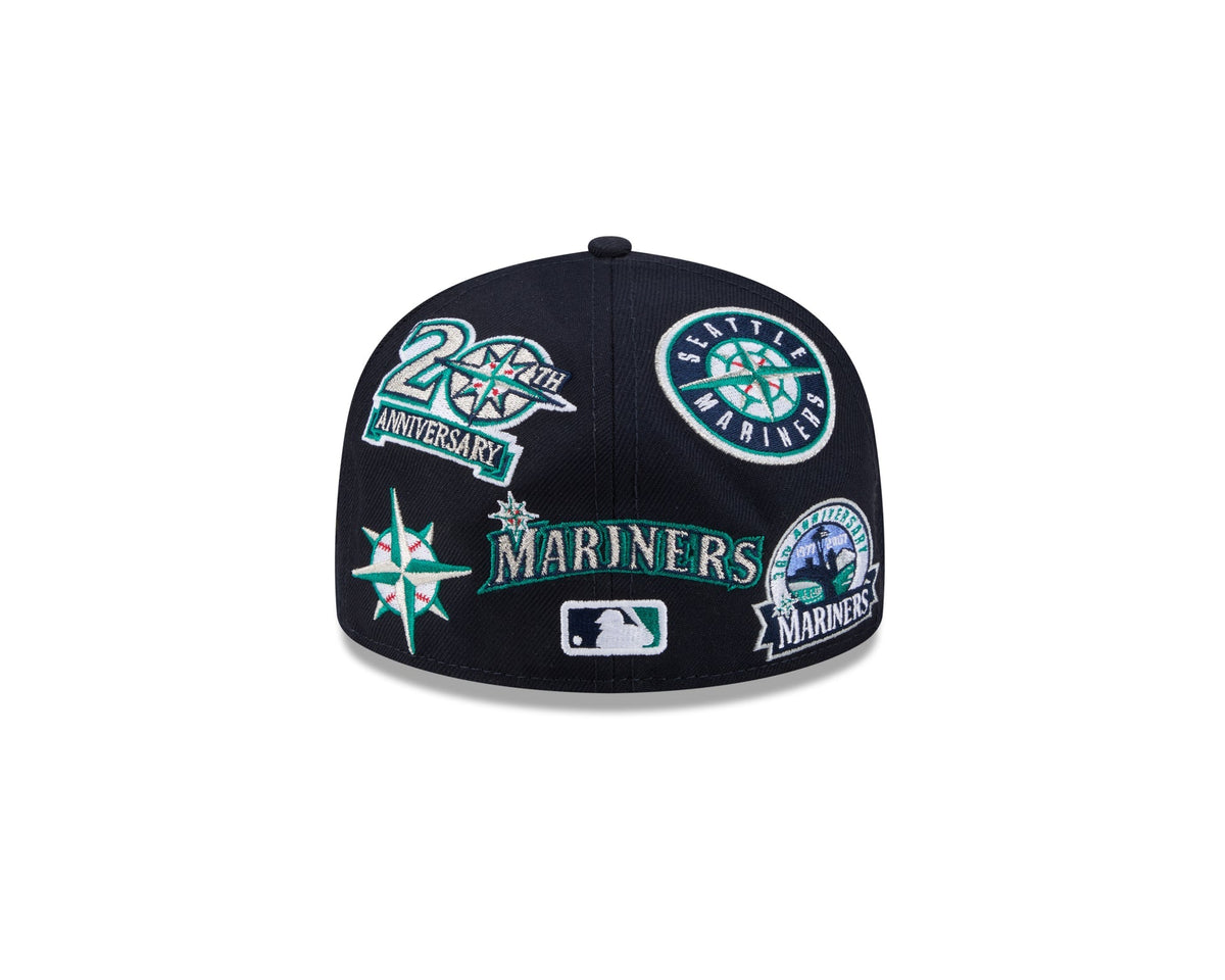 Seattle Mariners MLB All Over Patch 59FIFTY Fitted New Era