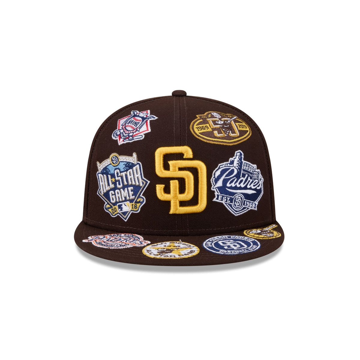 San Diego Padres MLB All Over Patch 59FIFTY New Era