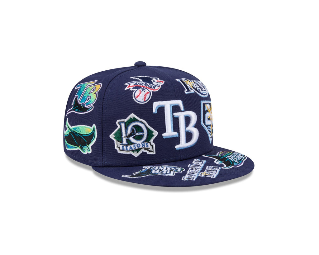 Tampa Bay Rays MLB All Over Patch 59FIFTY Fitted New Era