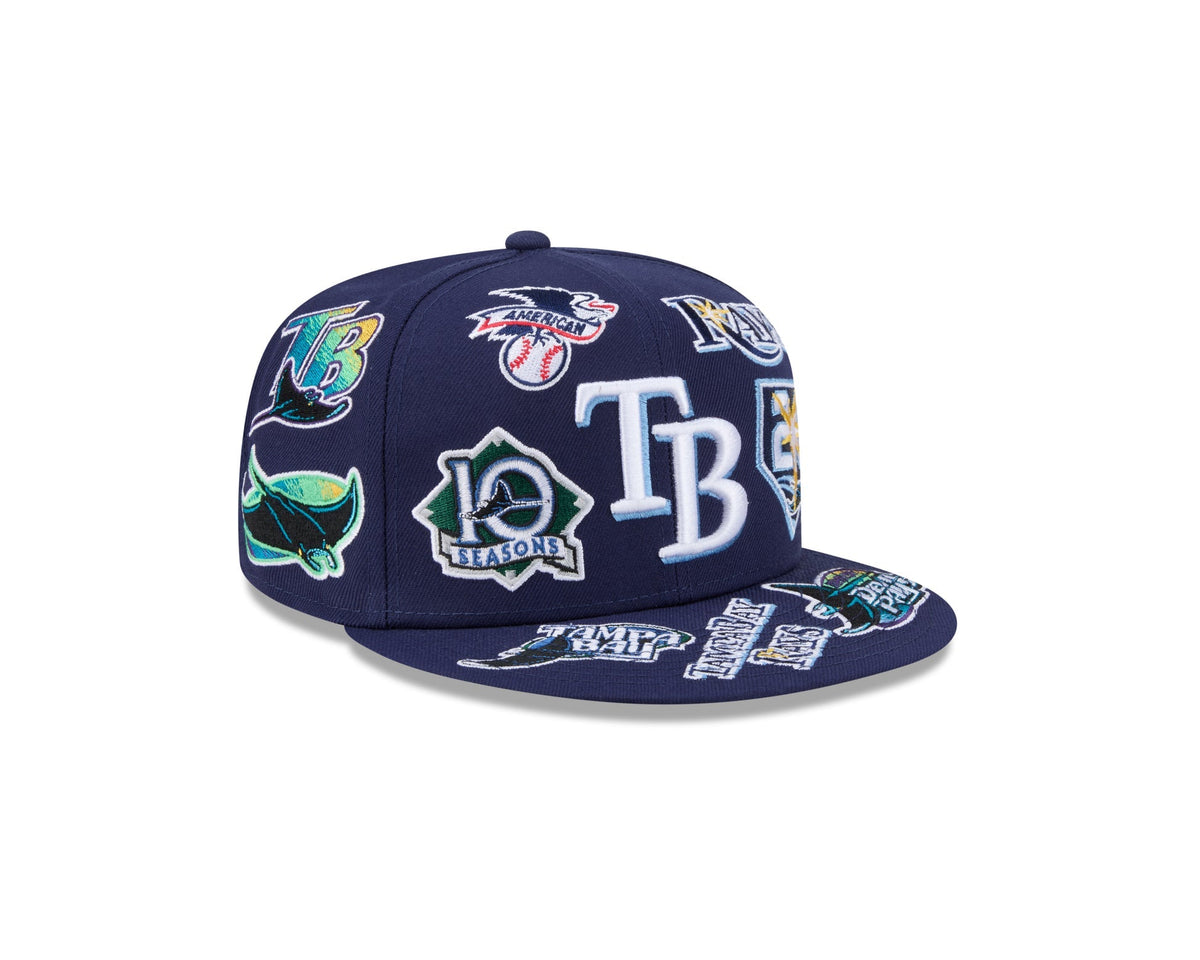 Tampa Bay Rays MLB All Over Patch 59FIFTY Fitted New Era