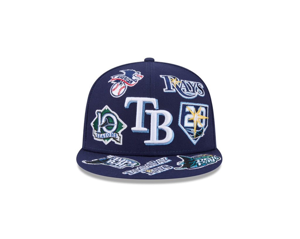 Tampa Bay Rays MLB All Over Patch 59FIFTY Fitted New Era