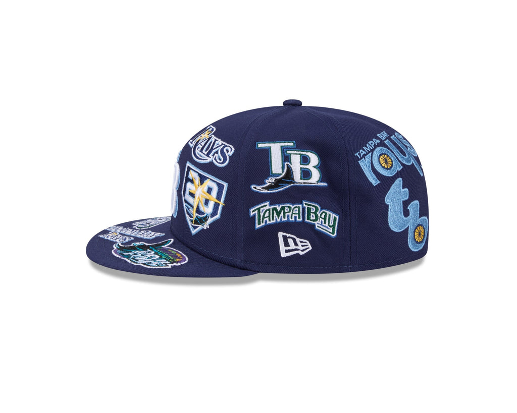 Tampa Bay Rays MLB All Over Patch 59FIFTY Fitted New Era