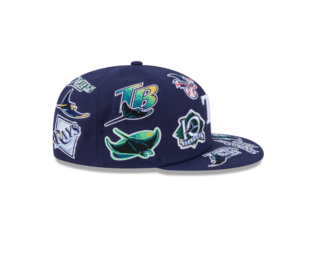 Tampa Bay Rays MLB All Over Patch 59FIFTY Fitted New Era