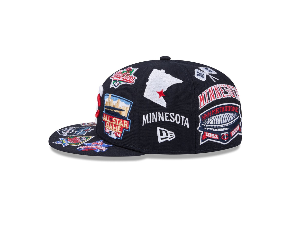 Minnesota Twins MLB All Over Patch 59FIFTY Fitted New Era