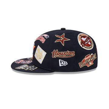 Houston Astros MLB All Over Patch 59FIFTY Fitted New Era
