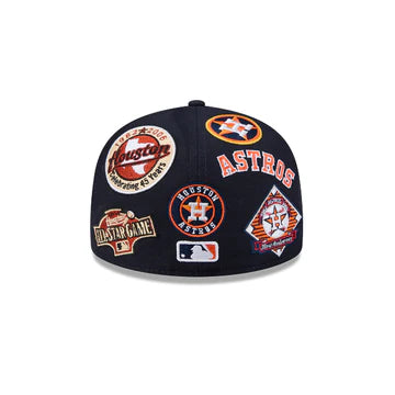 Houston Astros MLB All Over Patch 59FIFTY Fitted New Era