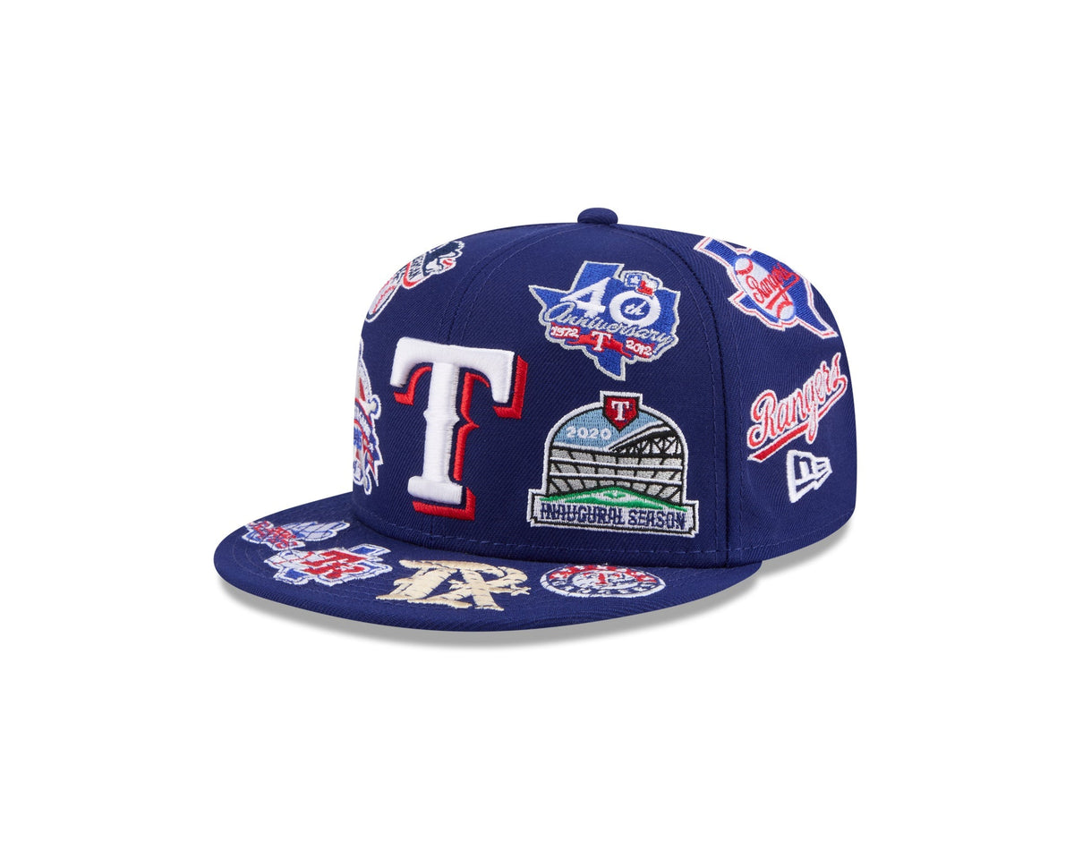 Texas Rangers MLB All Over Patch 59FIFTY Fitted New Era