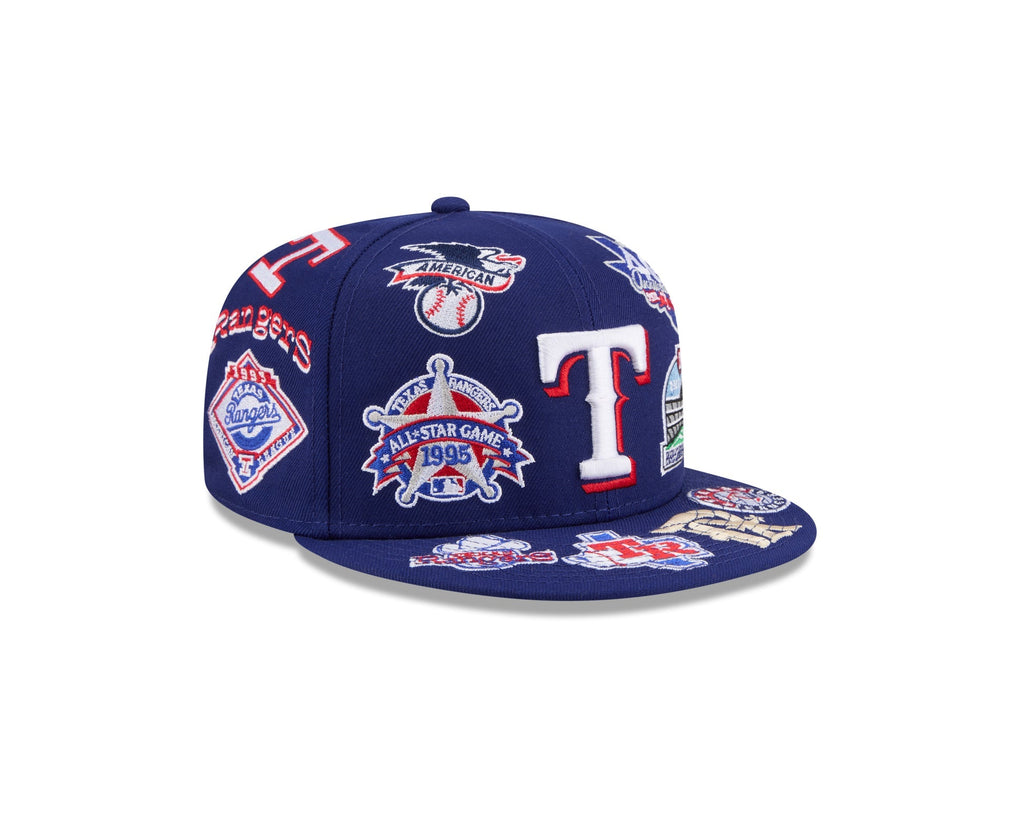 Texas Rangers MLB All Over Patch 59FIFTY Fitted New Era