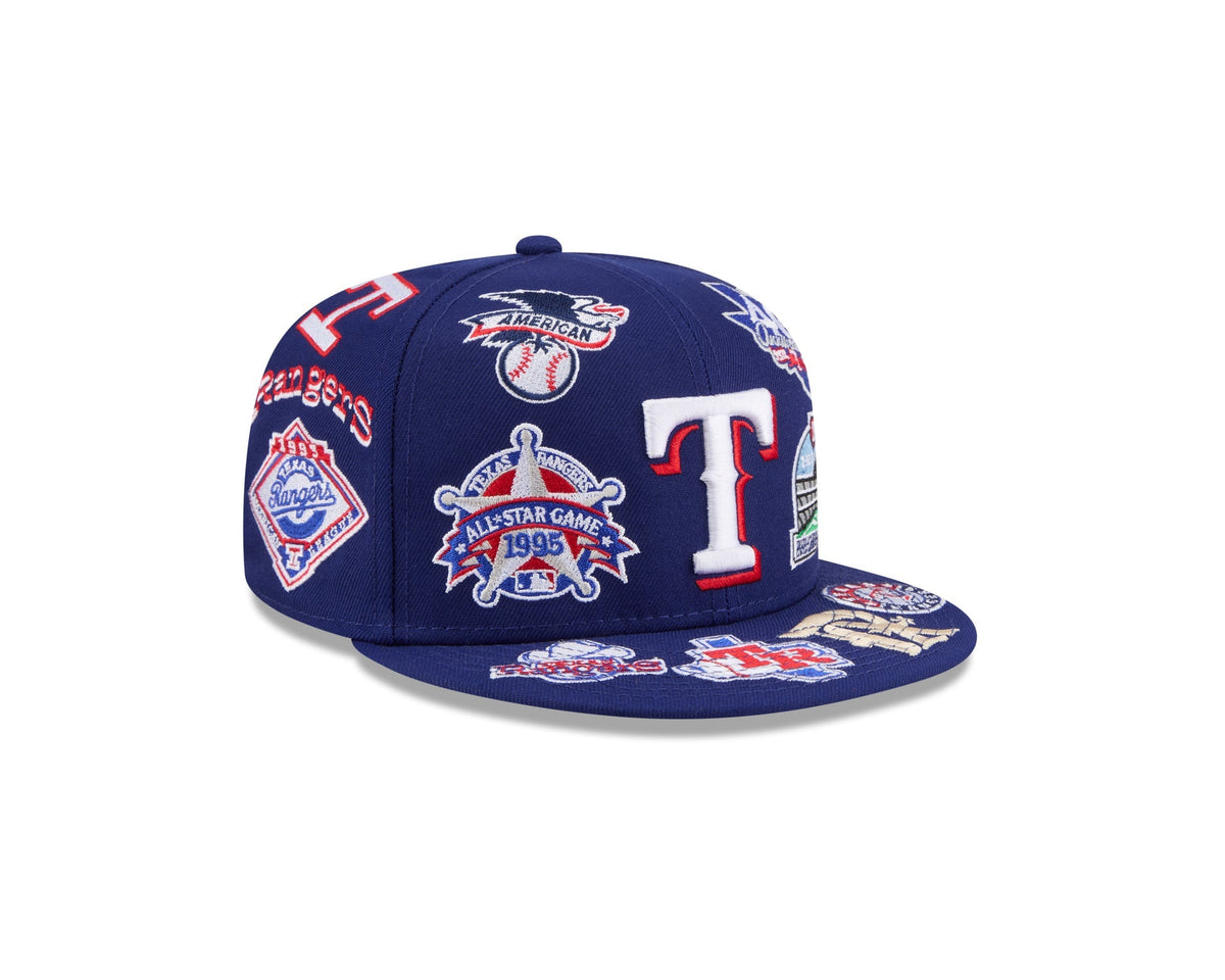 Texas Rangers MLB All Over Patch 59FIFTY Fitted New Era