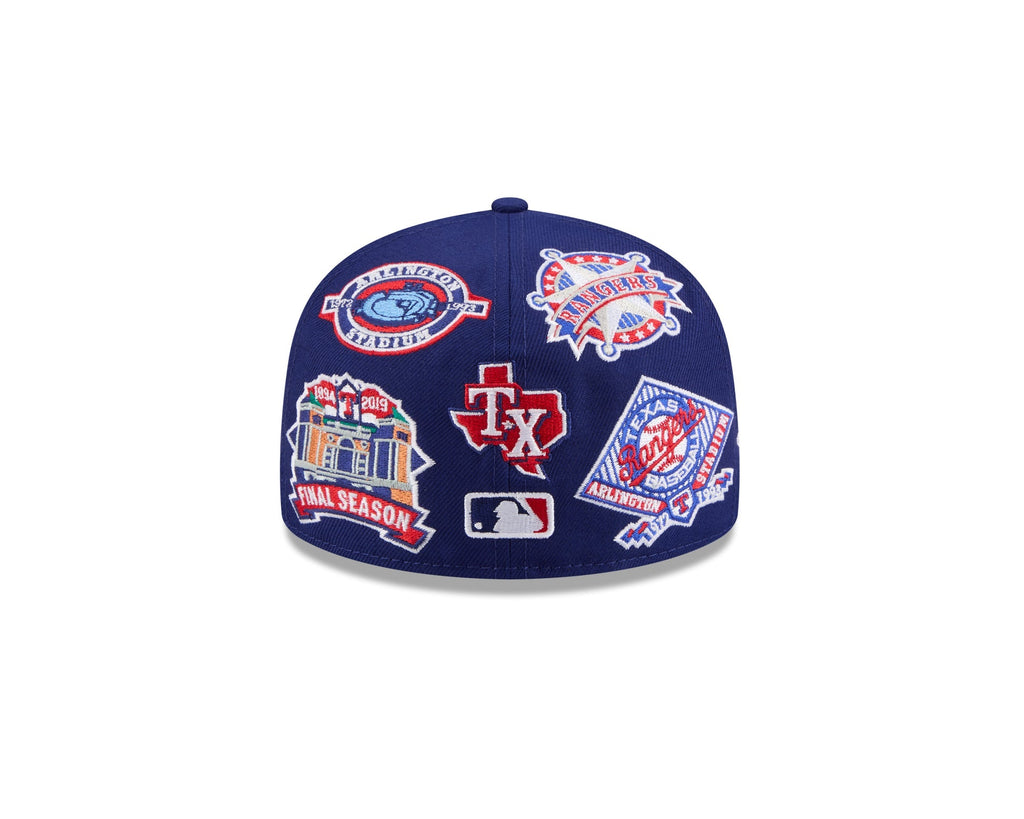 Texas Rangers MLB All Over Patch 59FIFTY Fitted New Era